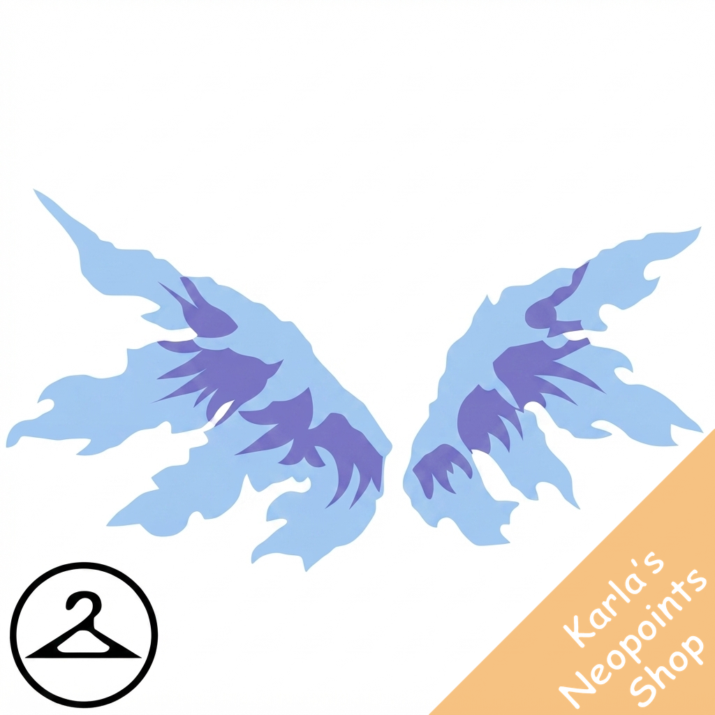 Baby Snow Angel Wings