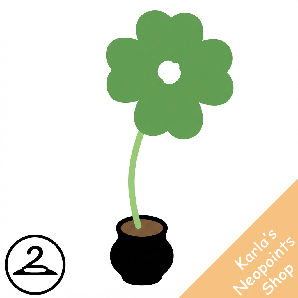 Baby Giant Four-Leaf Clover Handheld