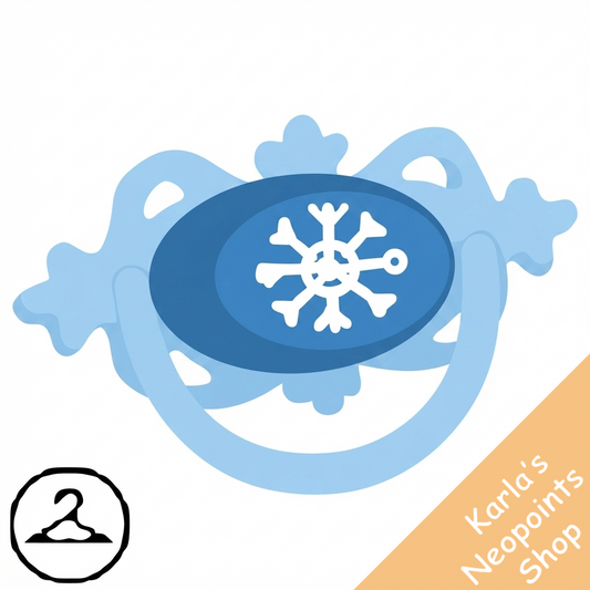 Baby Snowflake Dummy