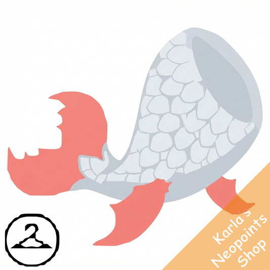Dyeworks White: Maraquan Mermaid Tail