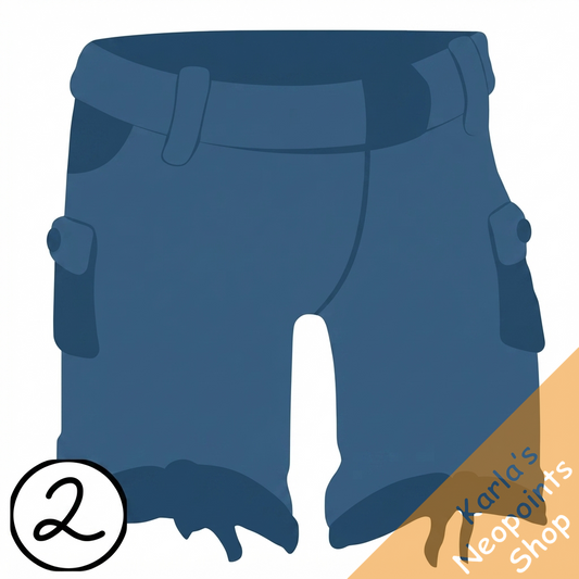Dyeworks Blue: Casual Mutant Trousers