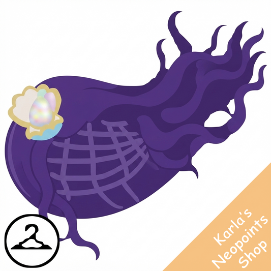 Dyeworks Purple: Maraquan Wig with Negg Accessory