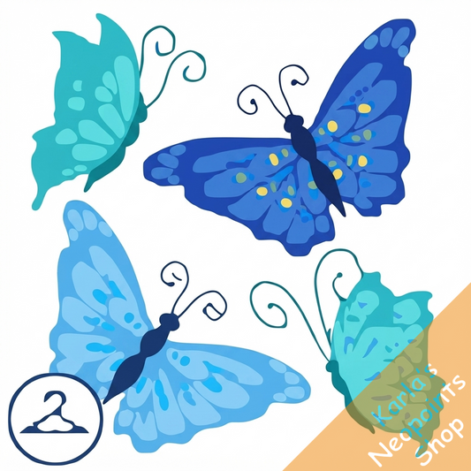 Dyeworks Blue: Mutant Butterfly Accessory