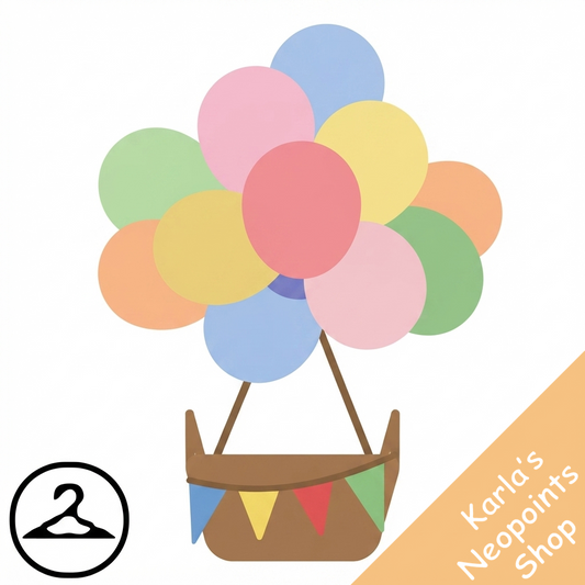 Baby Birthday Hot Air Balloon
