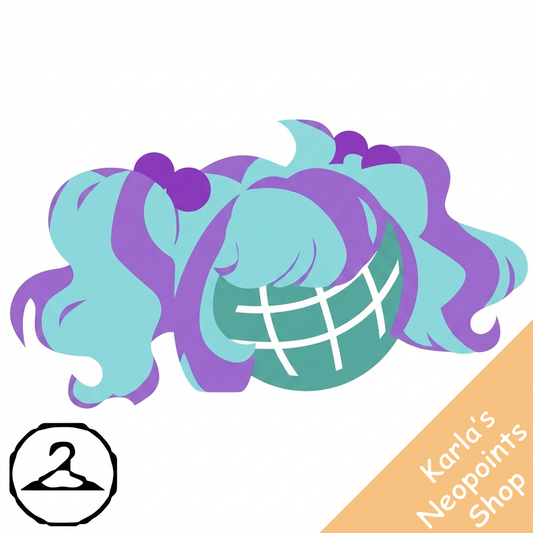 Dyeworks Aurora Borealis: Baby Rainbow Pigtails Wig