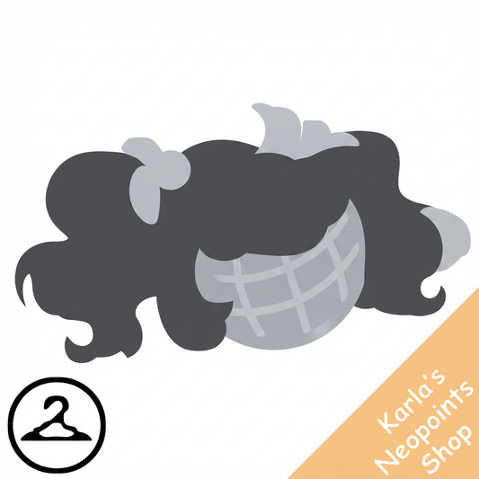Dyeworks Black: Baby Rainbow Pigtails Wig