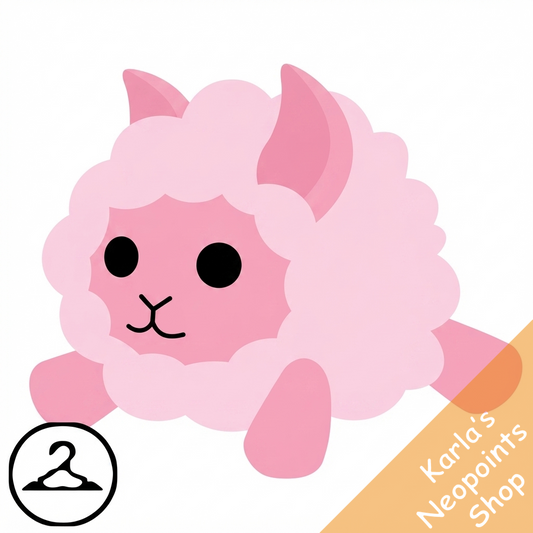 Dyeworks Pink: Baby Babaa Plushie