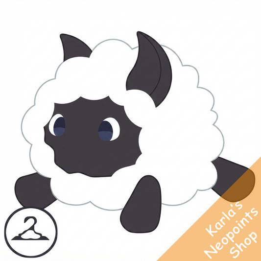 Dyeworks White: Baby Babaa Plushie