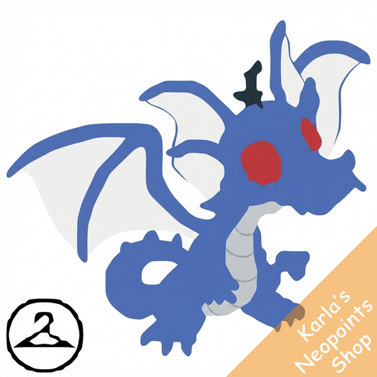 Habbo Hotel Blue Draik