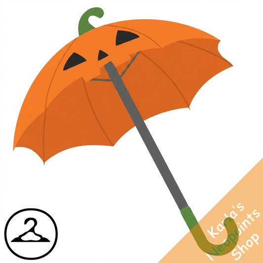 Premium Collectible: Pumpkin Parasol