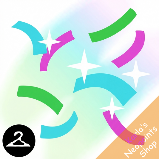 Premium Collectible: Birthday Confetti Time Frame