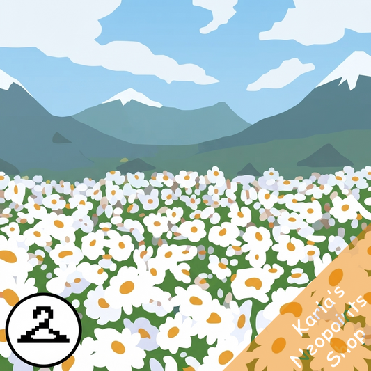 Premium Collectible: Daisy Field Background