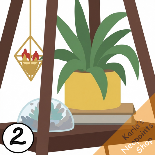 Premium Collectible: Succulent Garden Foreground