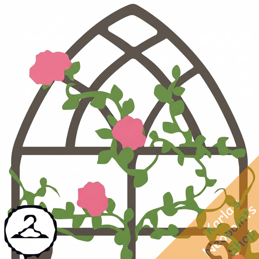 Premium Collectible: Cathedral Trellis Frame