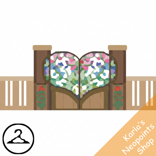 Premium Collectible: Colourful Heart Gate Foreground