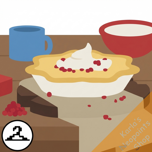 Premium Collectible: Pie Baking Foreground