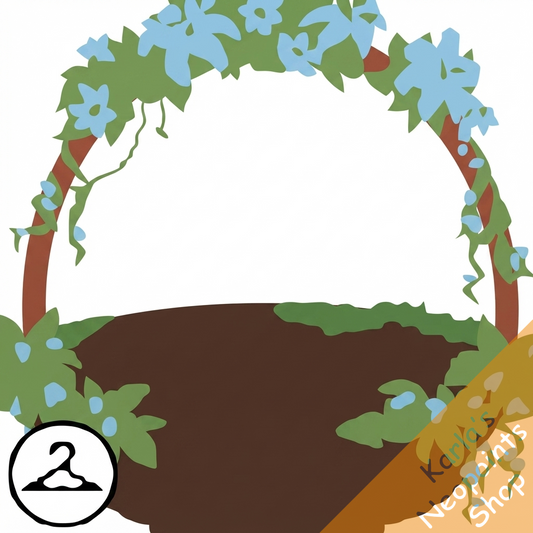 Premium Collectible: Swinging Woven Forest Basket