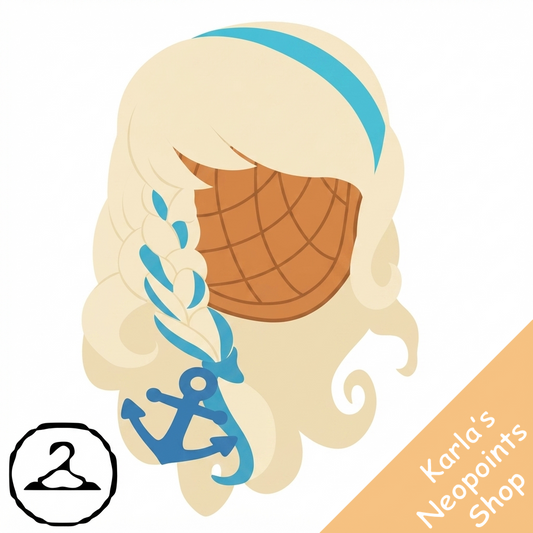 Premium Collectible: Blonde Anchor Wig