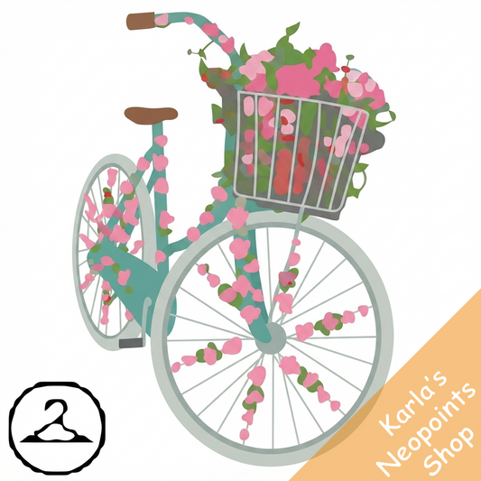 Premium Collectible: Flowering Bicycle
