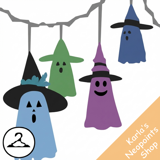 Premium Collectible: Ghoulish Ghosts Garland
