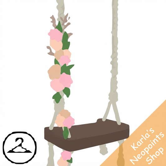 Premium Collectible: Blooming Flowers Swing