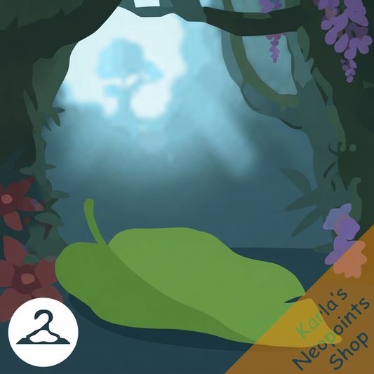 Premium Collectible: Leaf Surfing Background