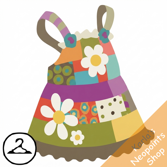 Pretty Patchwork Dress