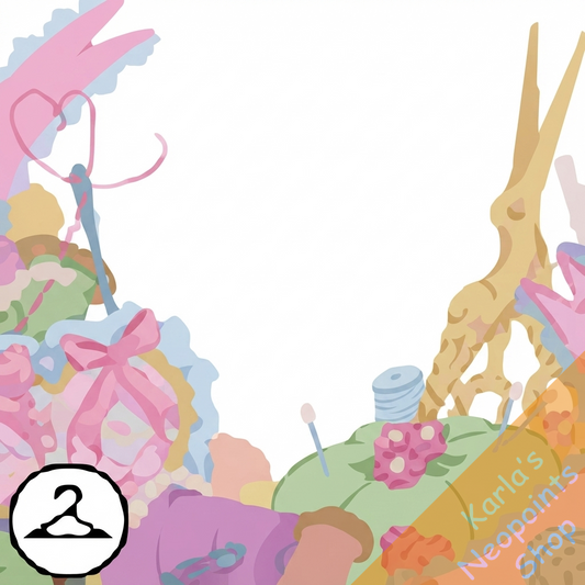 Oversized Sewing Foreground
