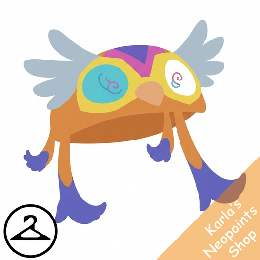 Rainbow Whoot Hat