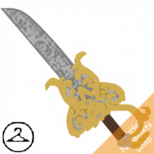Golden Damask Sword