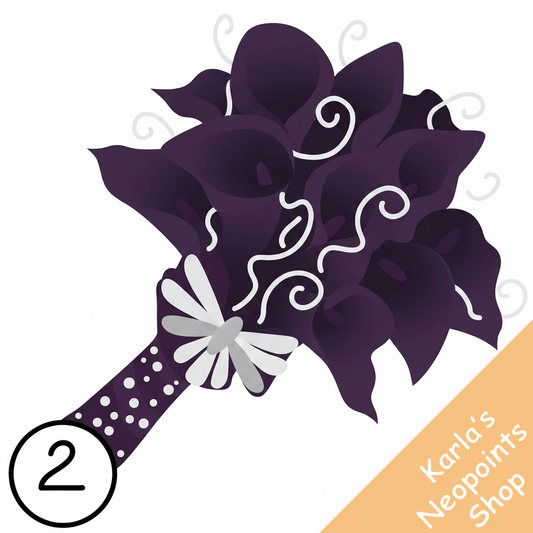 Gothic Lily Bouquet