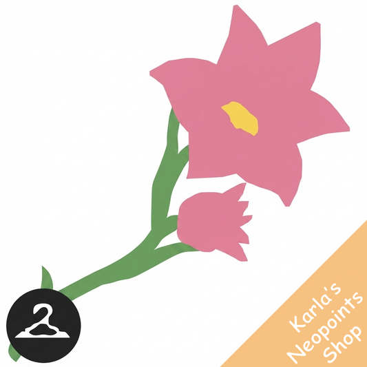 Glass Lily Staff
