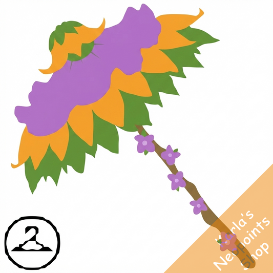 Elegant Flower Parasol