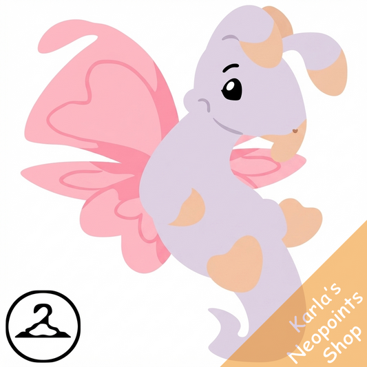 Prismatic Blossom: Nostalgic Faerie Blumaroo