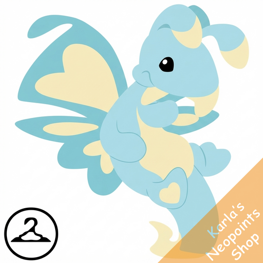 Prismatic Ice: Nostalgic Faerie Blumaroo