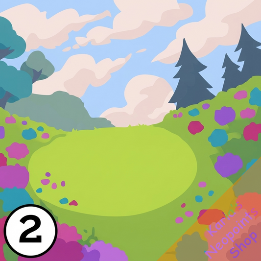Field of Hydrangea Flowers Background