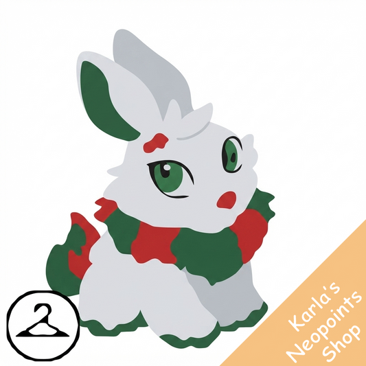 Habbo Hotel Christmas Cybunny Companion Foreground