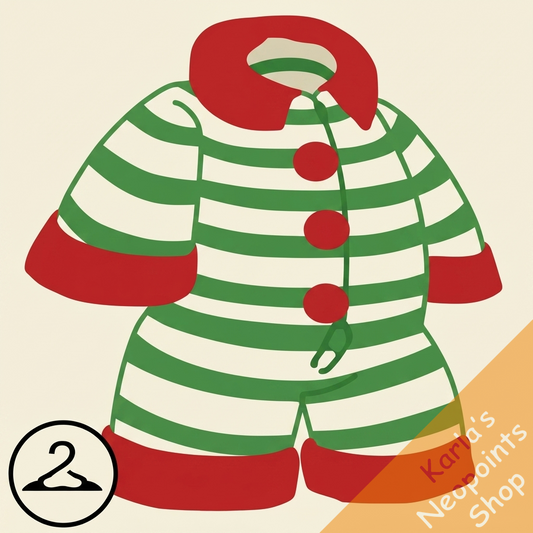 Holiday Striped Pajamas