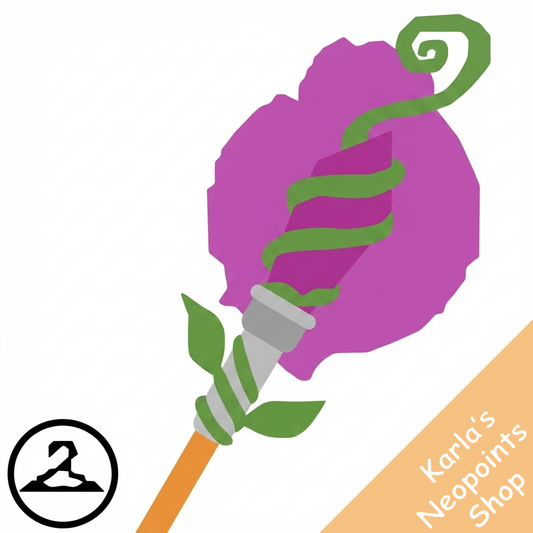 Mystical Sugar Plum Staff