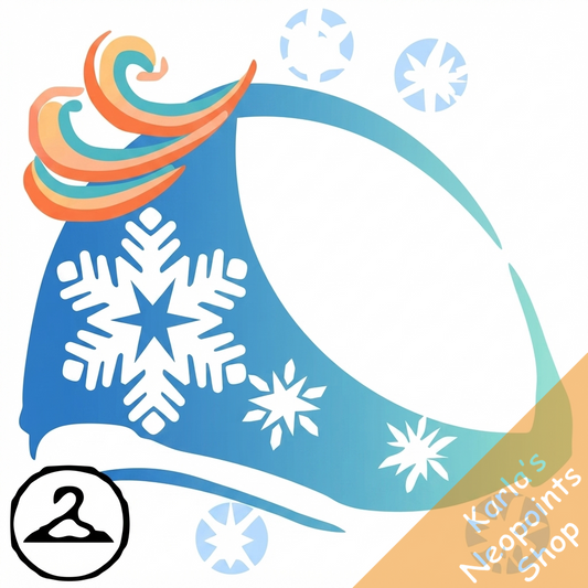 Snowflake Face Paint