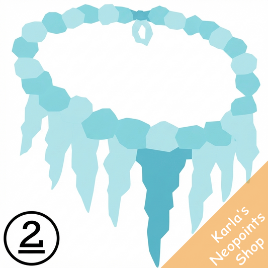 Sparkling Icicle Necklace