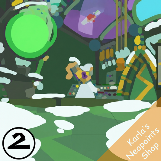 Winter Supply Deck Background