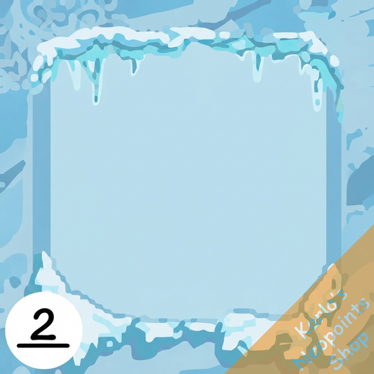 Frosted Frozen Frame