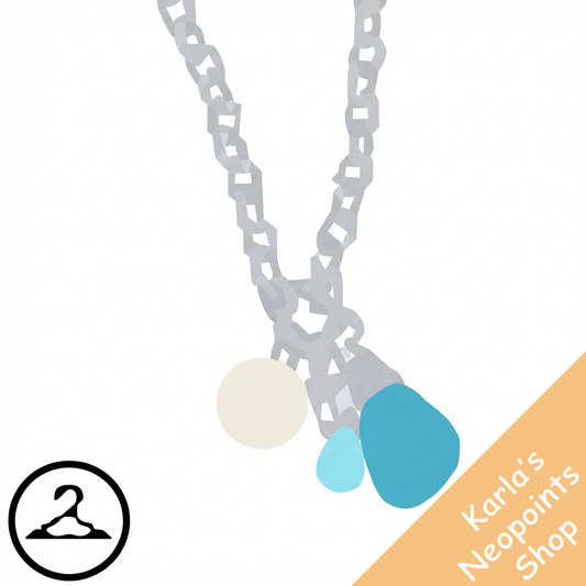 Glittering Snow Necklace