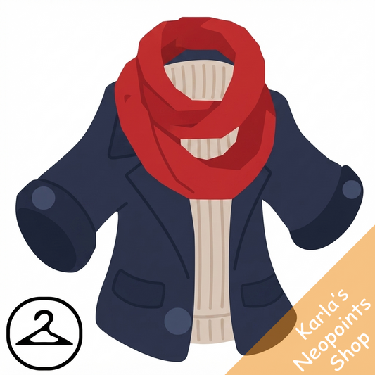 Winter Coat & Scarf