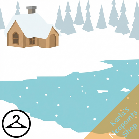Frozen Pond Background