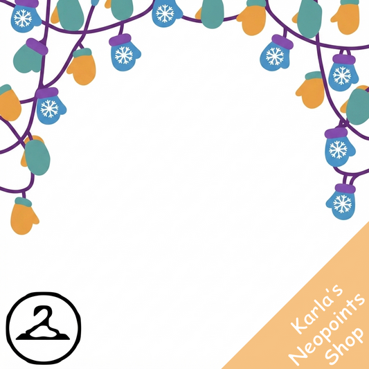 Winter Mitten String Lights