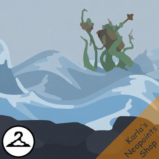 Surviving A Storm At Sea Background