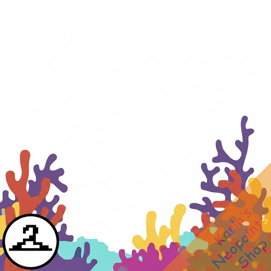 MME7-S5: Undersea Coral Garden Foreground