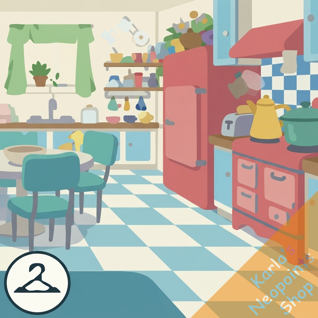 Cosy Kitchen Background
